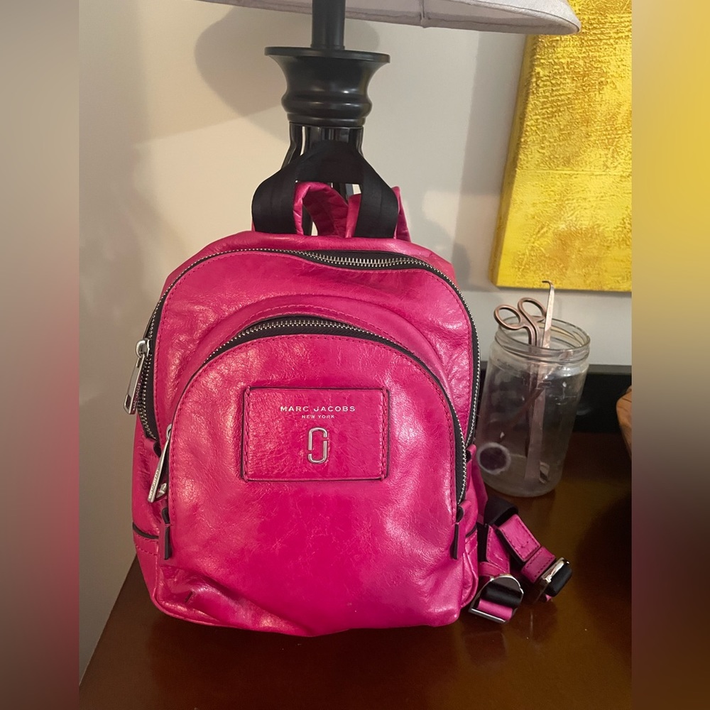 Marc Jacobs Pink Backpack